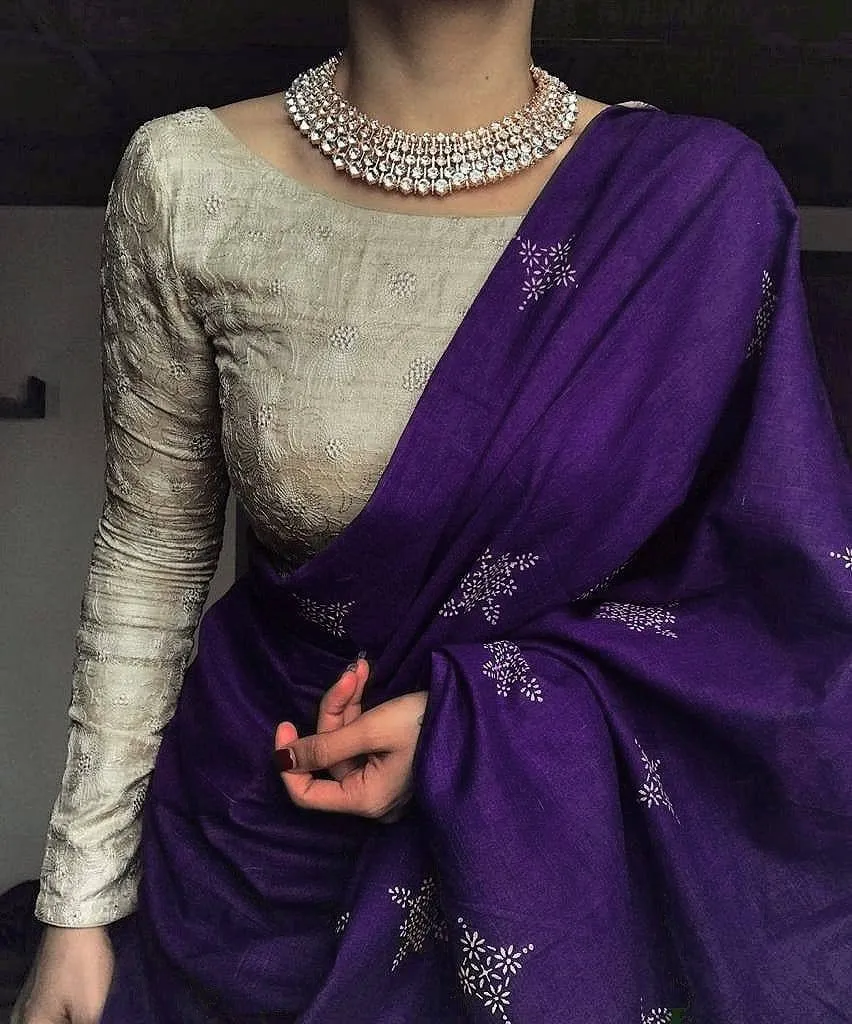 Soft Muslin Cotton Silk Saree 3 in ORIGINAL  PRINT  